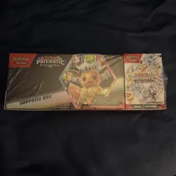 Pokemon Prismatic Evolutions Surprise Box & Booster Bundle Sealed - Image 1