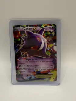 Pokemon Gengar EX Ultra Rare Holo XY - Phantom Forces 34/119 Card - Image 1