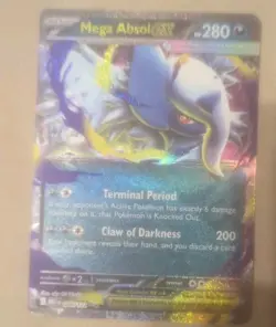 Pokemon TCG Mega Absol Ex 086/132 Mega Evolution Double Rare NM - Image 1