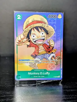 Monkey.D.Luffy (Anime Expo 2023) P-037 One Piece Promotion Cards Regular SEALED - Image 1