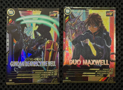 Gundam ARSENAL BASE Card UT02-020,058(P) DEATHSCYTHE HELL DUO BANDAI JAPAN - Image 1
