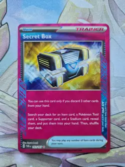 Pokemon TCG Secret Box 163/167 Ace Spec Holo Trainer, Twilight Masquerade NM - Image 1