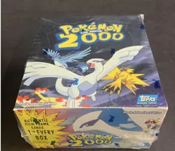 Pokemon The Movie 2000 Box Topps Special Collectors Edition Sealed English. 36pk - Image 1