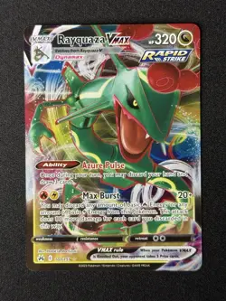 Rayquaza VMAX Full Art 101/159 Crown Zenith Pokemon 2023 NM - Image 1