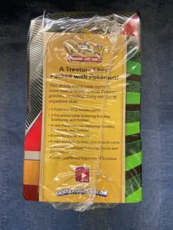 Pokemon TCG: 2020 Spring Collector's Treasure Chest (Lunch Box) Tin New/SEALED - Image 4