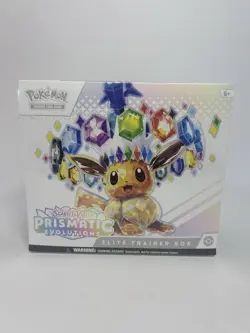 Pokemon TCG Prismatic Evolutions ETB Elite Trainer Box Brand New Factory Sealed - Image 1