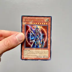 Yu-Gi-Oh BINDER X 2 + Black Luster Soldier IOC Card Ultra Rare Chaos - Image 3