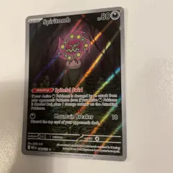 Pokemon Card TCG Spiritomb 148/132 Illustration Rare Mega Evolution English NM - Image 2