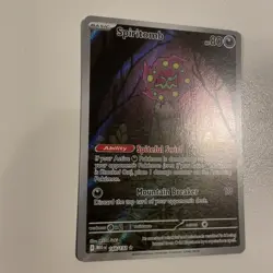 Pokemon Card TCG Spiritomb 148/132 Illustration Rare Mega Evolution English NM - Image 3