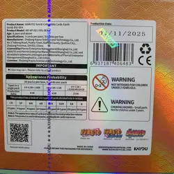 KAYOU Genuine Naruto W8T2English Version Anime Card Box Rare CR SP MR Collection - Image 3