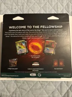 Magic The Gathering The Lord Of The Rings Tales Of Middle Earth New Sealed 2023 - Image 2