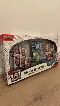 Pokemon TCG 151 Blooming Waters Premium Collection Box, Sealed - Image 2
