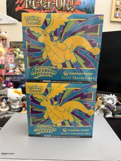 Mega Evolution Ascended Heroes Pokemon Center Elite Trainer Box ETB Lot of 2 - Image 1