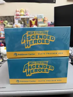 Mega Evolution Ascended Heroes Pokemon Center Elite Trainer Box ETB Lot of 2 - Image 5