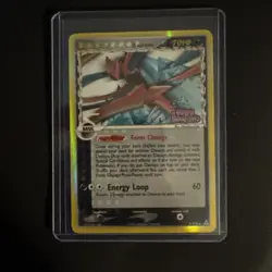 Pokemon TCG Deoxys EX 3/110 EX Holon Phantoms Delta Species Holo Rare - Image 1