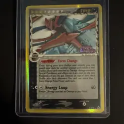 Pokemon TCG Deoxys EX 3/110 EX Holon Phantoms Delta Species Holo Rare - Image 2