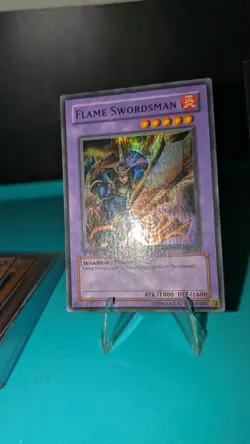 Flame Swordsman Legend Of Blue Eyes White Dragon LOB-003 Super Rare (Limited) - Image 2