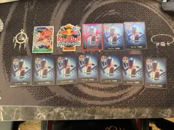 Red Bull x One Piece – Double Don!! Set (10 Foil Red Bull Don + Luffy Promo) - Image 1