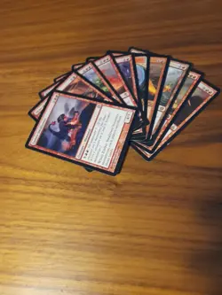MTG - 10 Verschiedene RARE Rote Karten - Magic the Gathering - Image 1