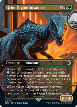 Grim Giganotosaurus (Borderless) [Jurassic World Collection] - Image 1