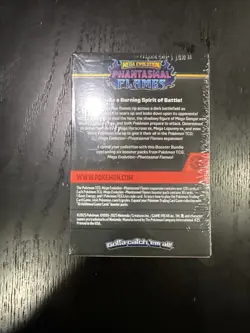 Pokemon TCG Mega Evolution Phantasmal Flames Booster Bundles New Sealed 6 Packs - Image 3