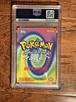 1999 Topps Pokemon The Movie Blastoise #E9 Foil - Image 2