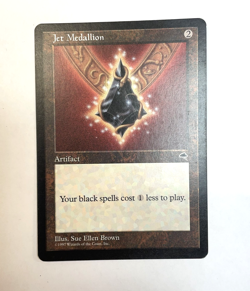 MTG Jet Medallion Tempest NM Rare Magic The Gathering Card, Artifact, #292 - Image 2