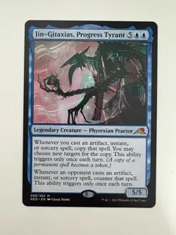Jin-Gitaxias Progress Tyrant MTG Magic the Gathering Card NM Near Mint NEO - Image 1