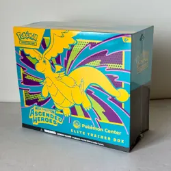POKEMON CENTER ASCENDED HEROES ELITE TRAINER BOX ETB TRADING CARDS TCG - Image 1