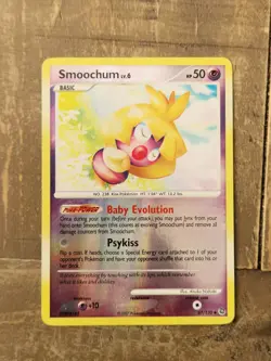 Smoochum Rev Holo Secret Wonders 67/132 Pokemon Card NM and Magcargo card - Image 1