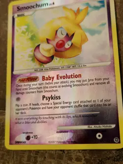 Smoochum Rev Holo Secret Wonders 67/132 Pokemon Card NM and Magcargo card - Image 2