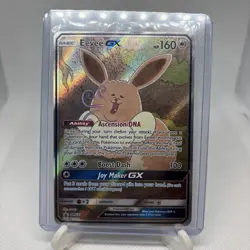 Pokemon Eevee GX SM233 Promo Full Art Holo Card 160 HP Pokemon TCG - Image 1