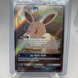 Pokemon Eevee GX SM233 Promo Full Art Holo Card 160 HP Pokemon TCG - Image 2