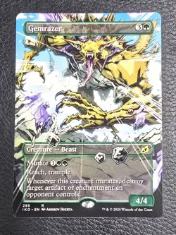 Gemrazer (Showcase) Ikoria: Lair of Behemoths NM Non-Foil MTG Magic - Image 1