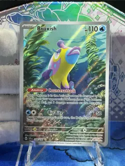 Bruxish 200/191 Surging Sparks Illustration Rare NM Pokemon TCG Card - Image 1
