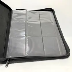 Black Palms Off 9 Pocket Top Loader Card Binder - Pokemon - One Piece Card - Image 5