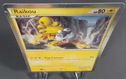 Raikou HGSS19 Black Star Promo Pokemon English 2010 NM-/LP - Image 4
