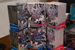 Pokemon 3x White Flare + 3x Black Bolt Booster Bundle Sealed NEW - LOT OF 6 - Image 2