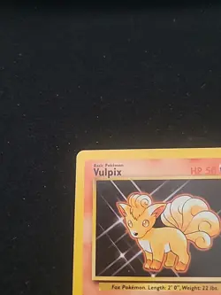 1999 Vintage WOTC Pokemon Base Set Vulpix #68/102 - NM - Image 4
