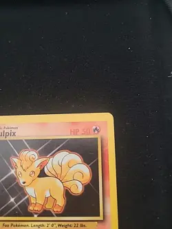 1999 Vintage WOTC Pokemon Base Set Vulpix #68/102 - NM - Image 5
