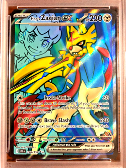 Hop's Zacian EX Ultra Rare #176 - PSA GEM MT 10 - Journey Together - Pokemon TCG - Image 2
