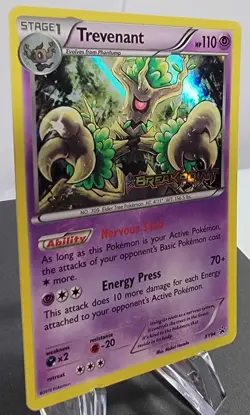 Pokemon TCG Trevenant STAFF Prerelease Promo XY Breakpoint XY94 - Image 2
