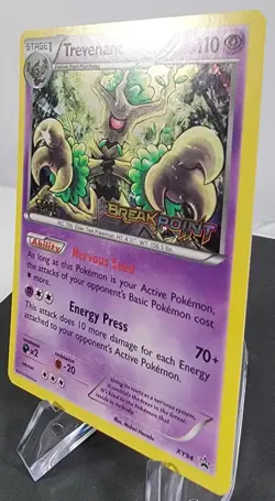 Pokemon TCG Trevenant STAFF Prerelease Promo XY Breakpoint XY94 - Image 3