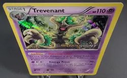 Pokemon TCG Trevenant STAFF Prerelease Promo XY Breakpoint XY94 - Image 4