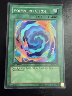 Yu-Gi-Oh! TCG Polymerization LOB-059 1st Edition Lightly Played - Image 1