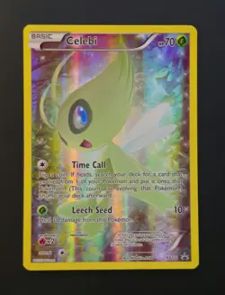Pokemon TCG Celebi Generations XY111 Black Star Promo Holo Card - Image 1