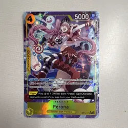 One Piece Card Game Perona Character Card Holo OP14-111 - Image 1