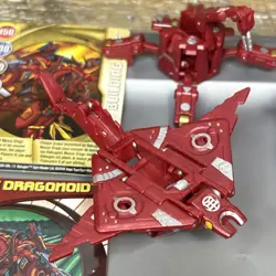 (READ) Bakugan TCG Pyrus Maxus Dragonoid 7 In 1 COMPLETE w/ Cards - Image 4