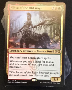 Magic the Gathering - Nikya of the Old Ways - Custom Commander Deck - Image 1