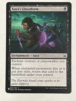 Kaya’s Ghostform NM The List MTG - Image 1